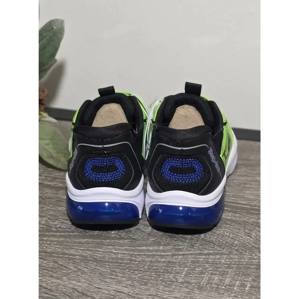 S Sport by Skechers Kids' Noah Step-Ins Sneakers - Lime Green Size 2 little boy